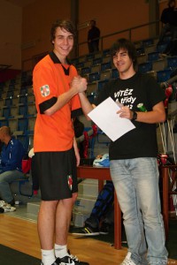 nejlepší hráč Alexandar Mijič (Braňany)